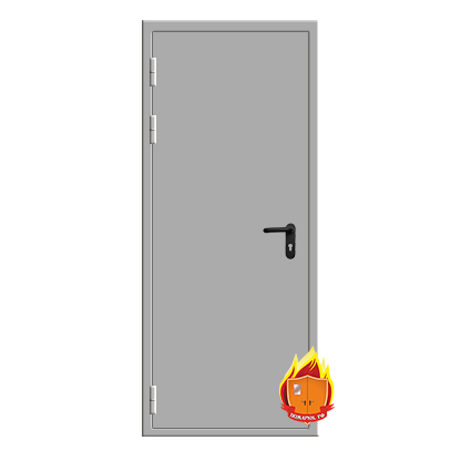Дверь с огнестойкостью 60 минут (EIS 60) одностворчатая