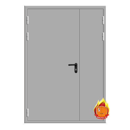 Дверь с огнестойкостью 60 минут (EIS 60) двухстворчатая
